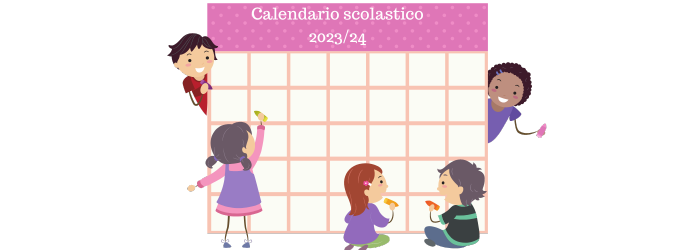 Calendario scolastico 2023-24